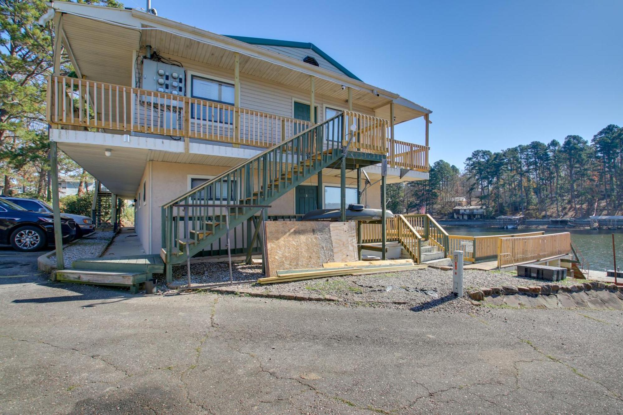 Hot Springs Condo With Lake Access And Boat Dock! Екстериор снимка