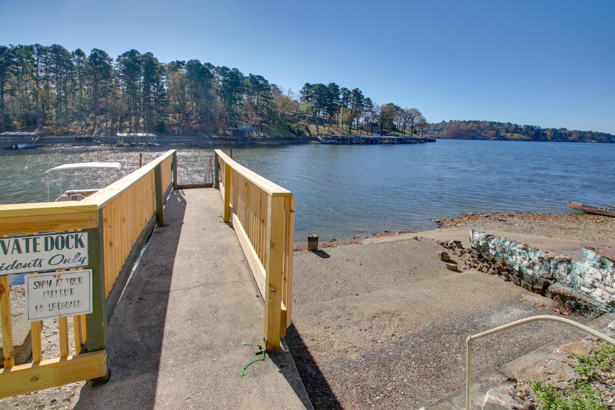 Hot Springs Condo With Lake Access And Boat Dock! Екстериор снимка